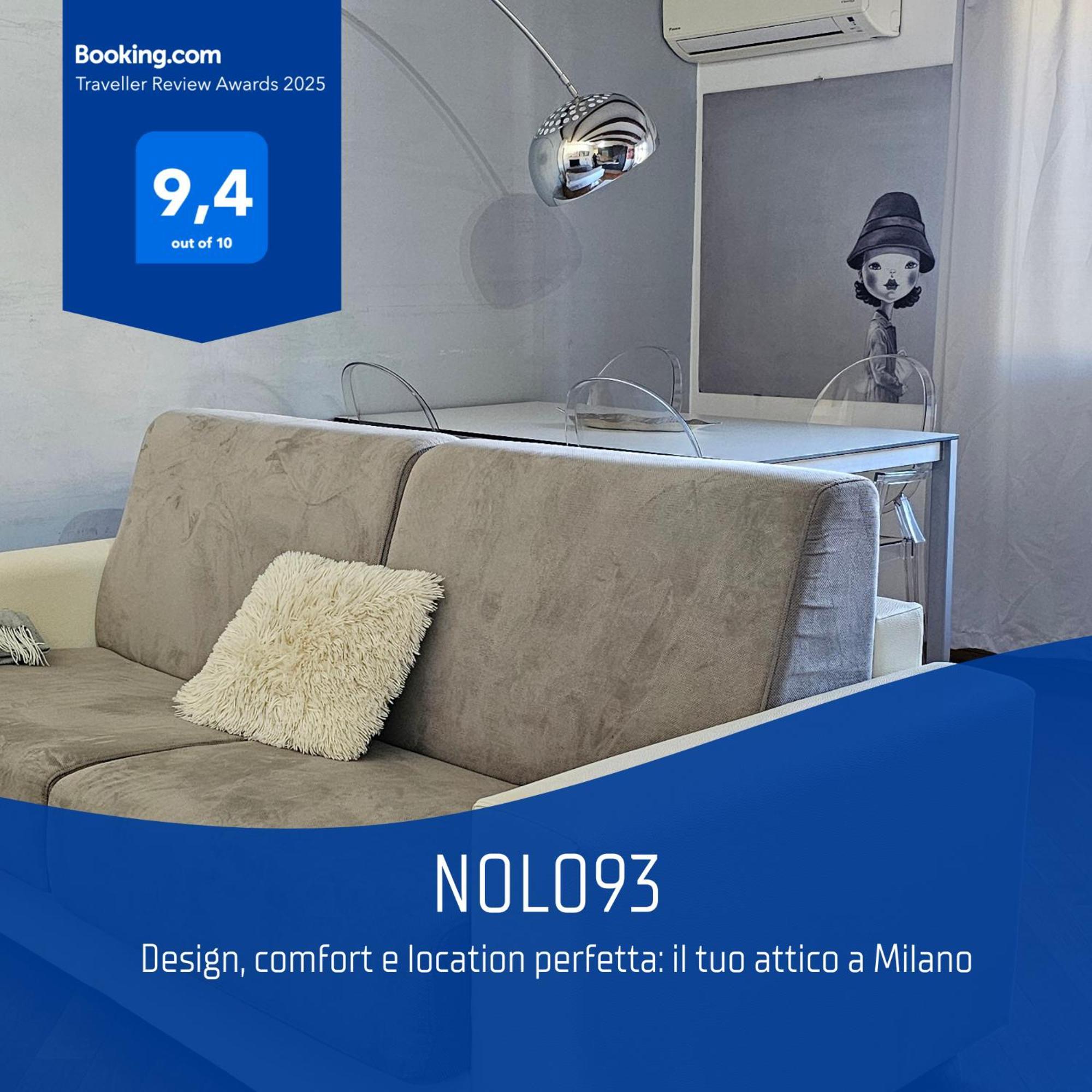 Apartment Nolo93 Attic Right In Front Of The Metro Station To Duomo *